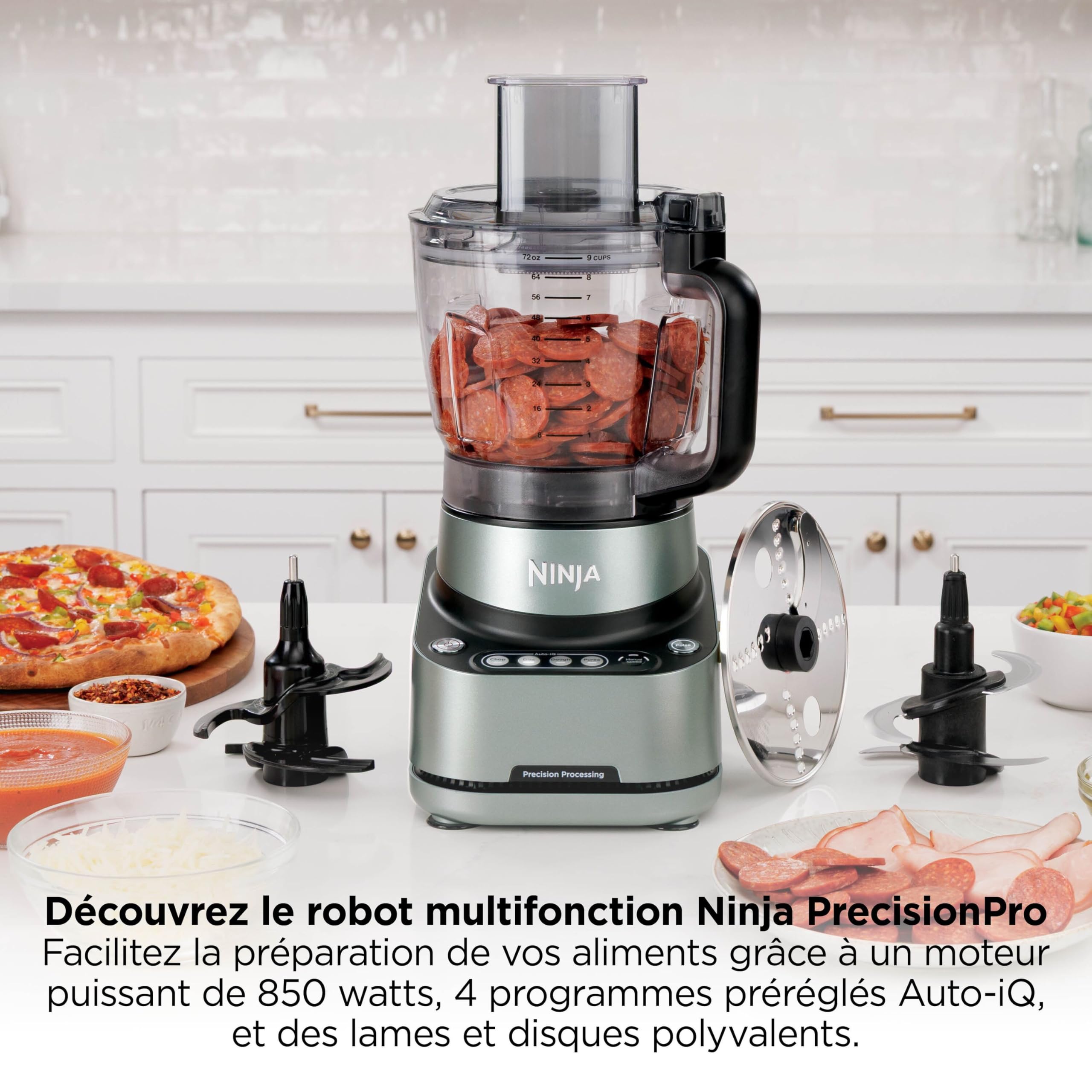  غذاساز نینجا مدل bz651 precision pro با چهار برنامه و توان 850 وات 