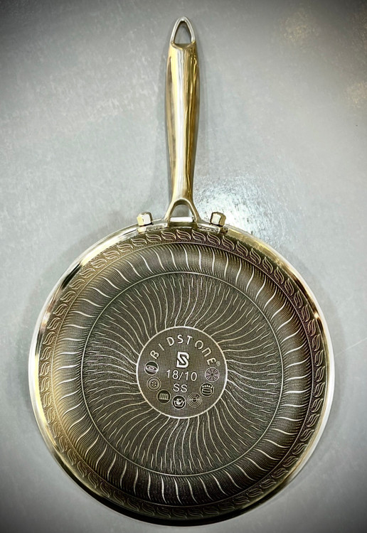  Bidstone steel frying pan set 
