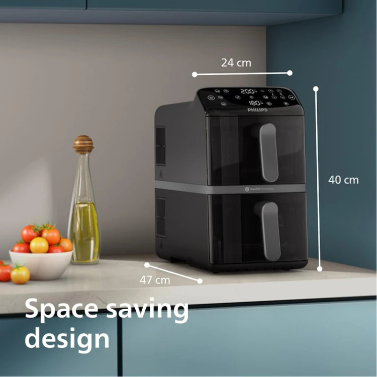 Philips na460 double stack air fryer