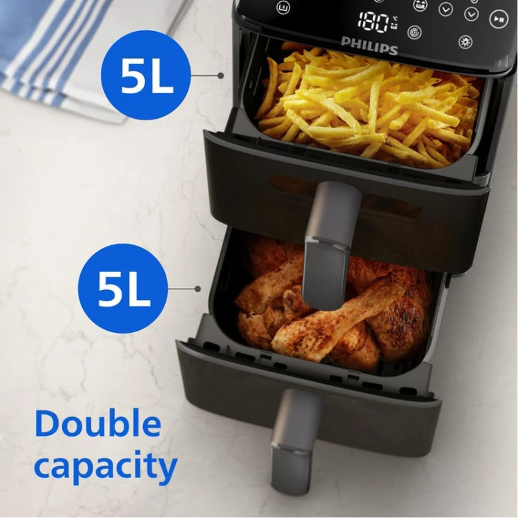  Philips na460 double stack air fryer