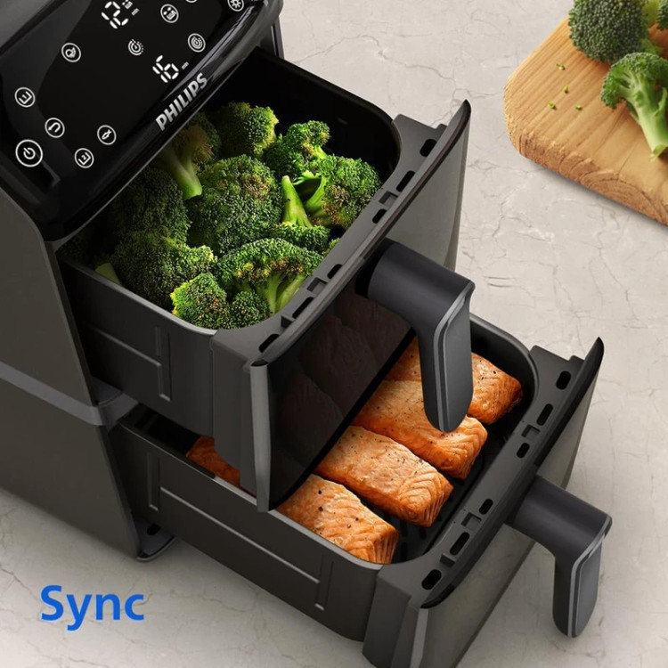  Philips na460 double stack air fryer