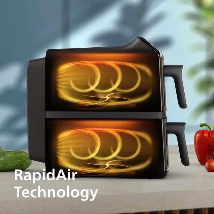  Philips double stack air fryer na460