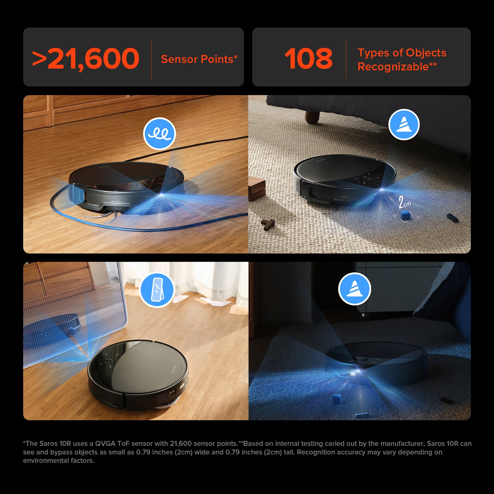  Roborock robot vacuum saros10r