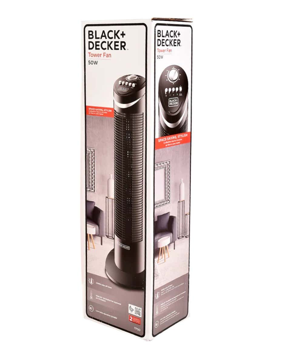  Black+decker tower fan tf50 b5