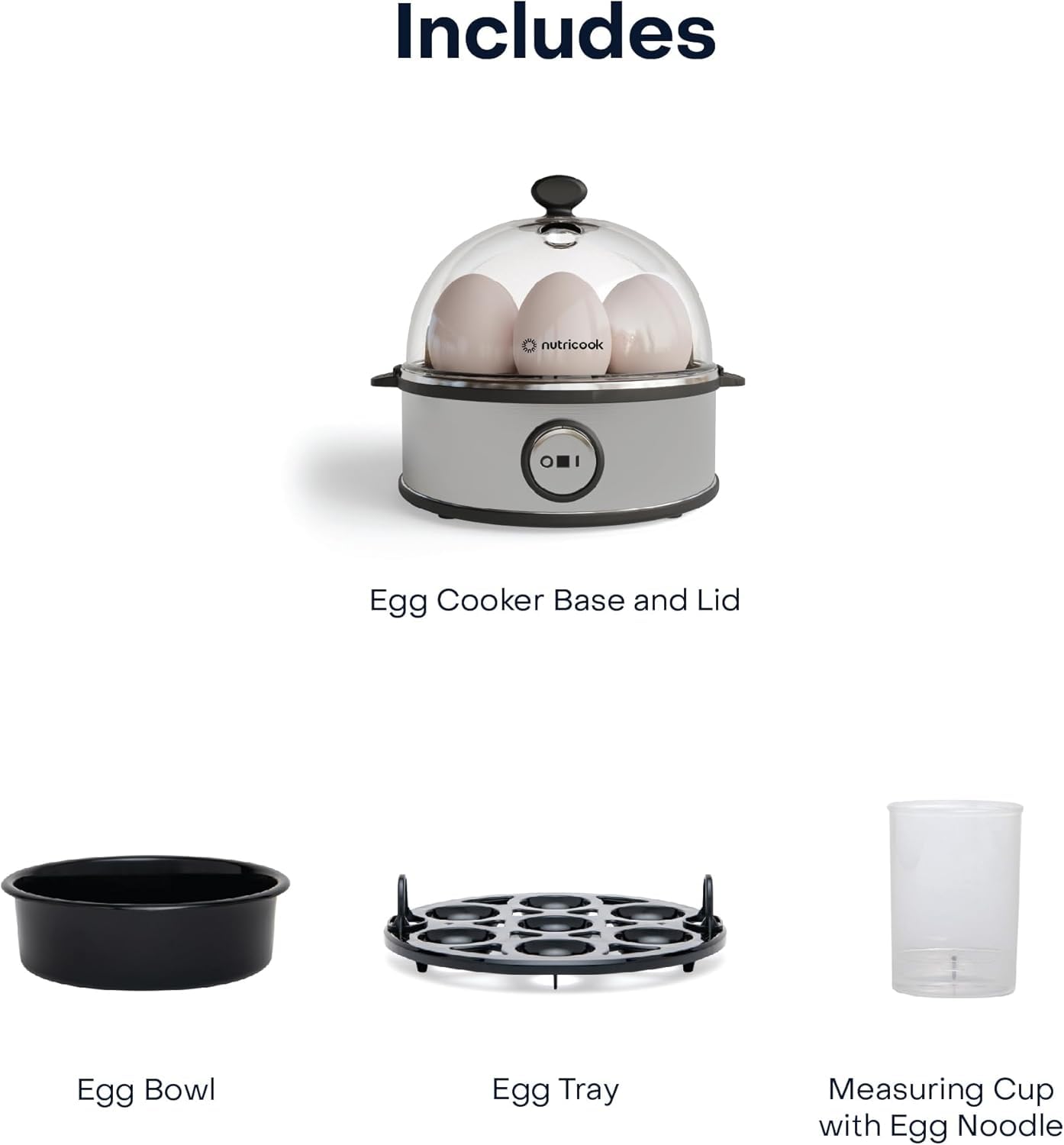  Nutricook rapid egg cooker ec360