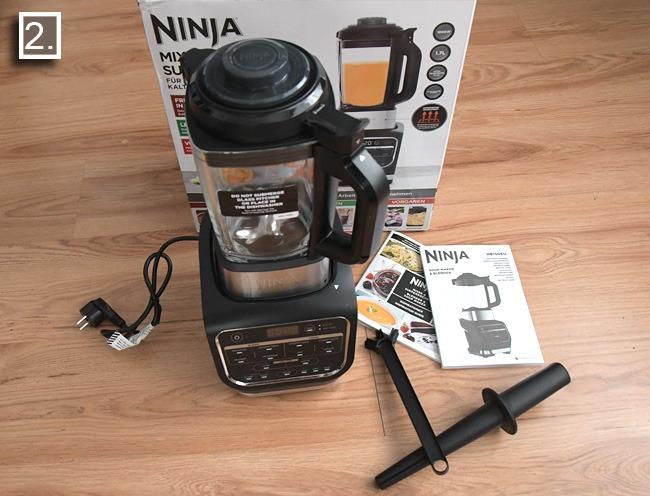  Ninja mixer and soup maker hb150eu