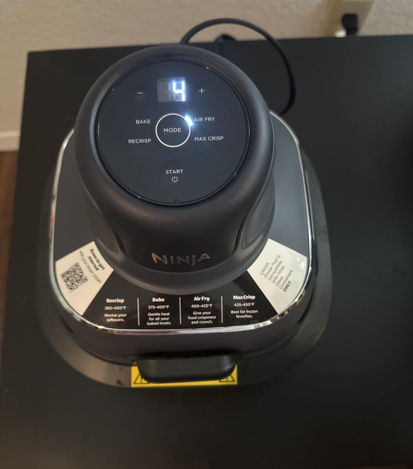  Ninja Crispi glass air fryer fn101