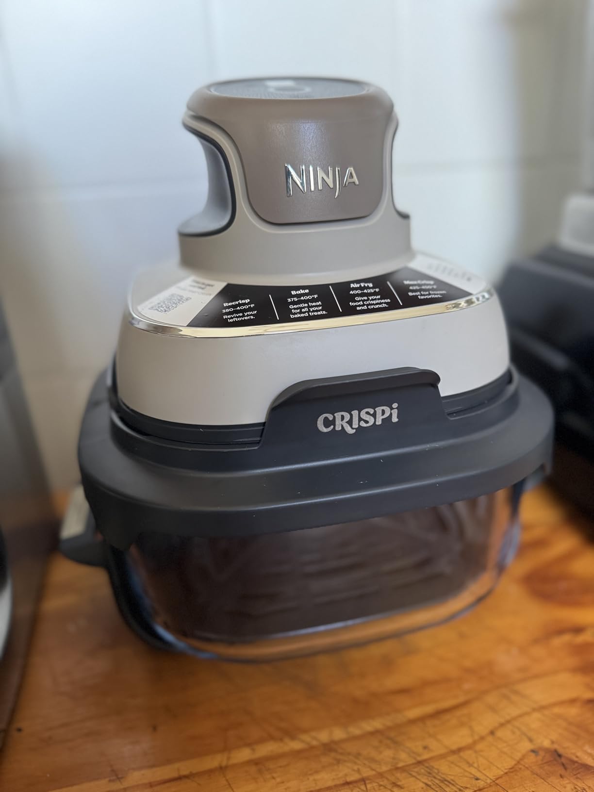  Ninja fn101 glass air fryer crispi