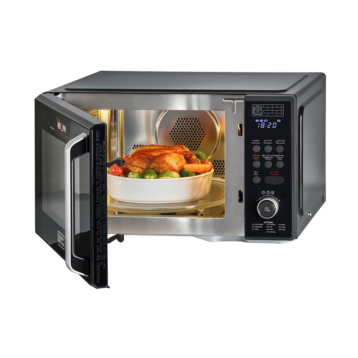  Black+decker mzaf2910 microwave grill