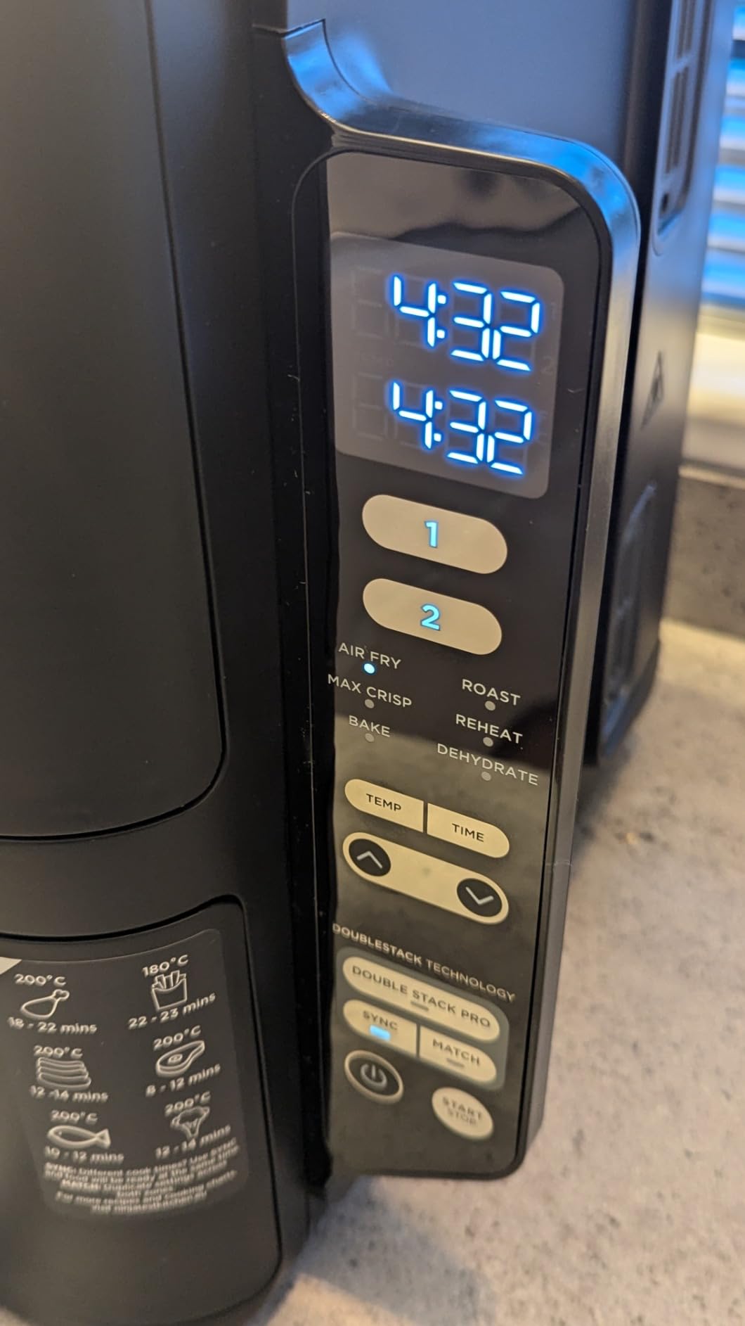  Ninja sl300 double stack air fryer