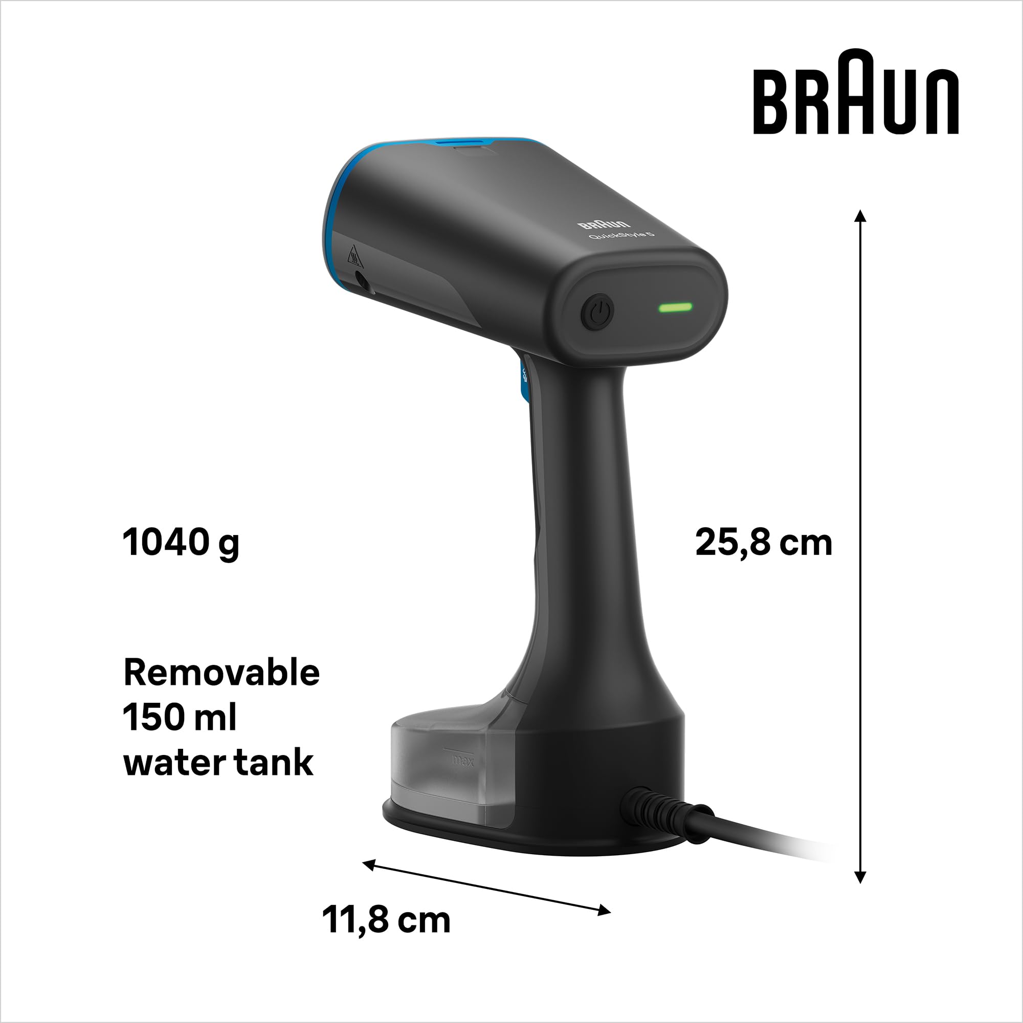  Braun garment steamer gs5031