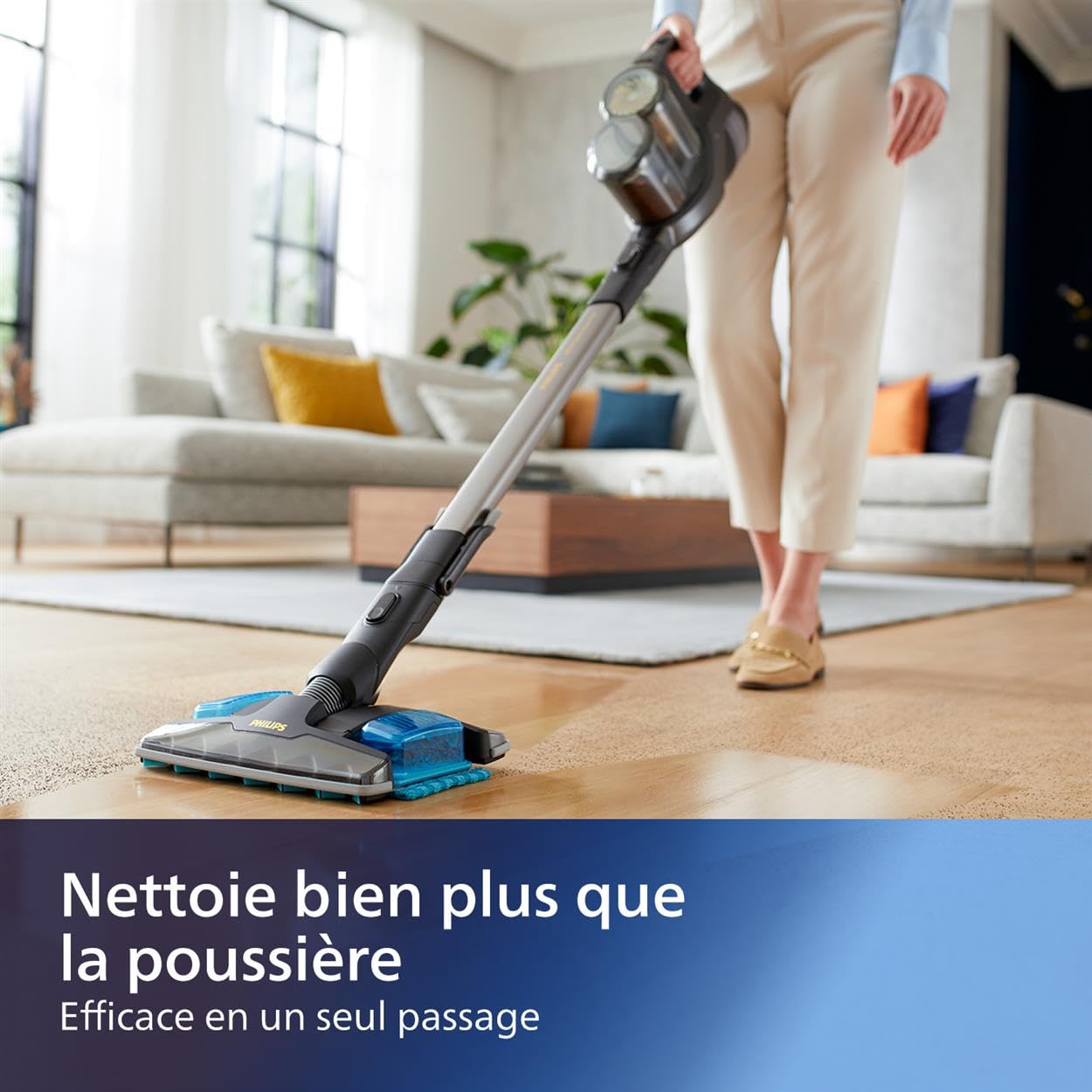  Philips cordless vacuum cleaner xc8347
