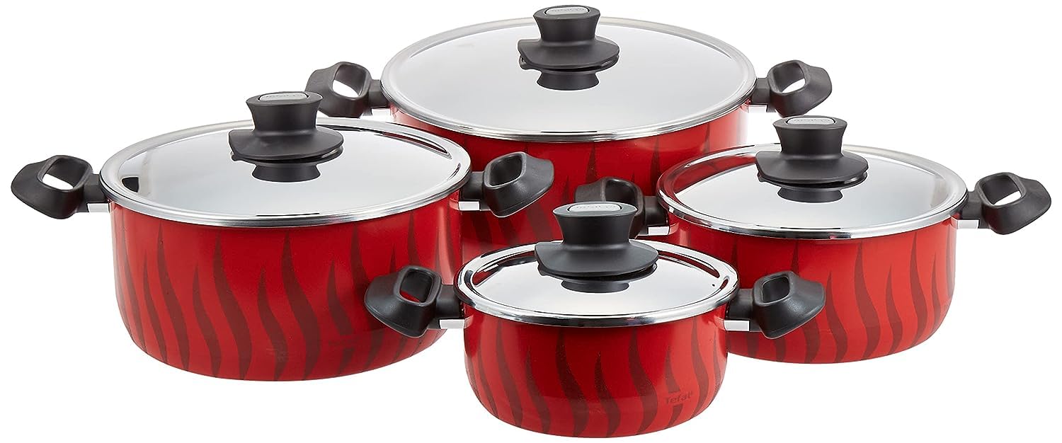  Tefal cooking set tempo flame