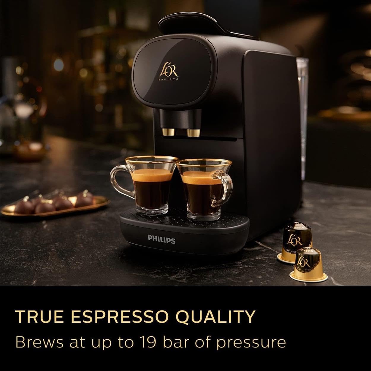  Philips lor barista capsule coffee maker lm9012