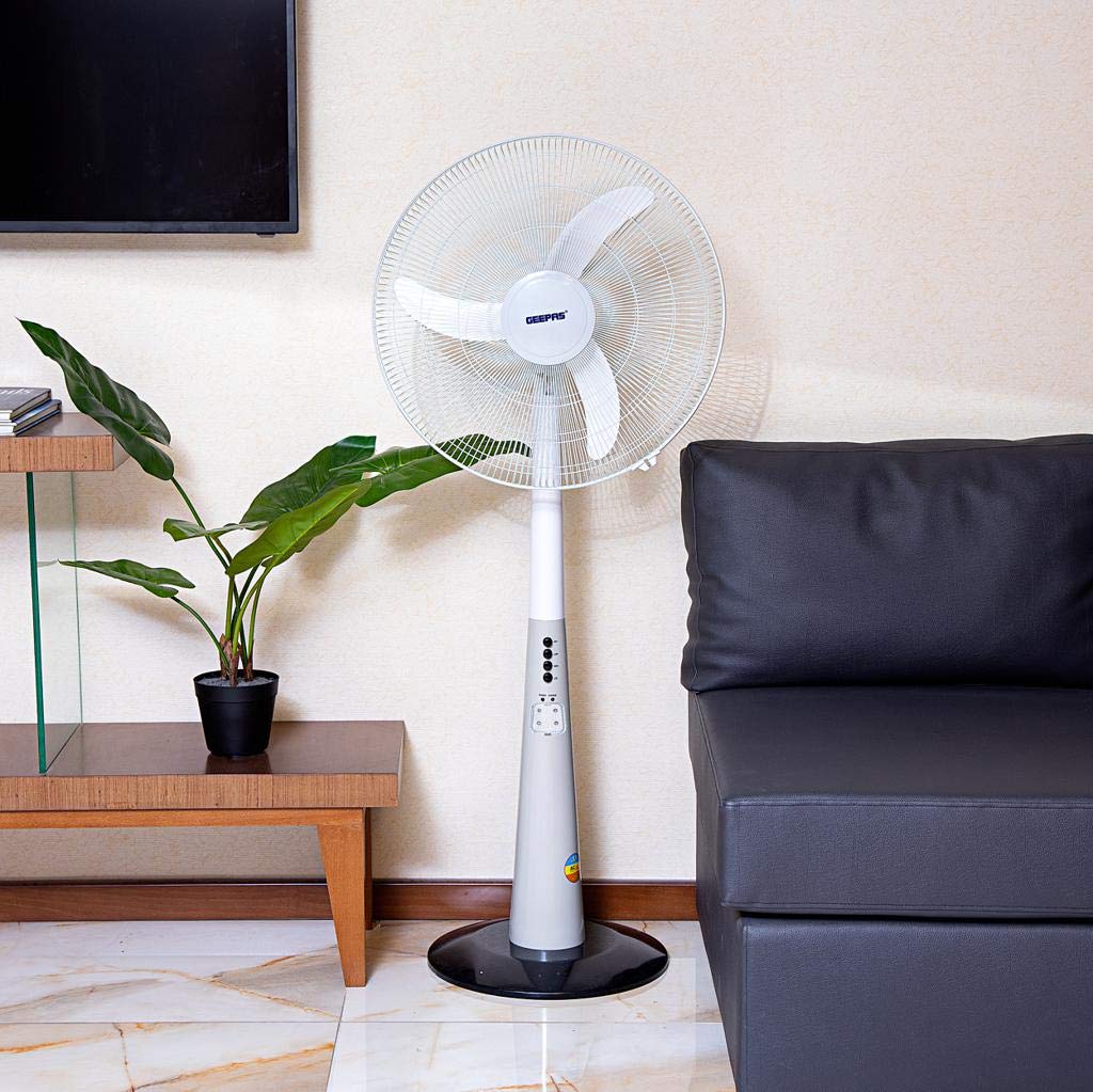  Geepas rechargeable fan gf9385