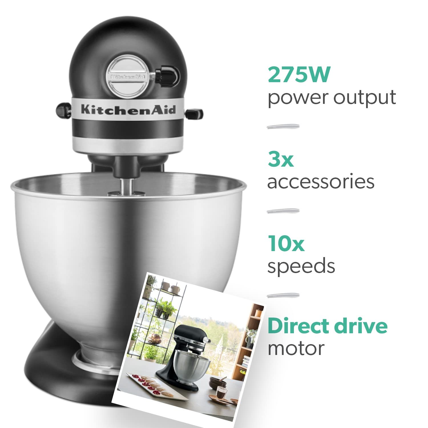  KitchenAid kitchen mixer 5k45ssebm