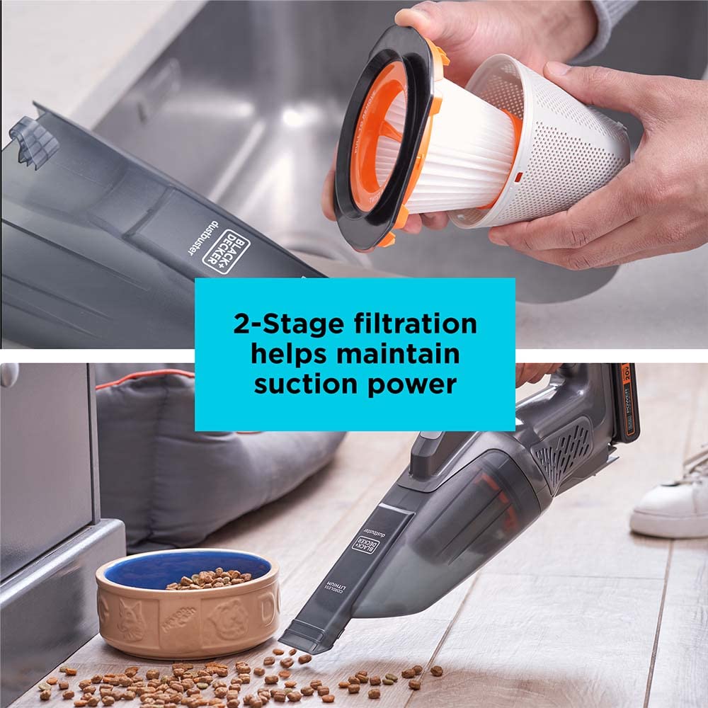  Black+decker handheld vacuum bchv001c1