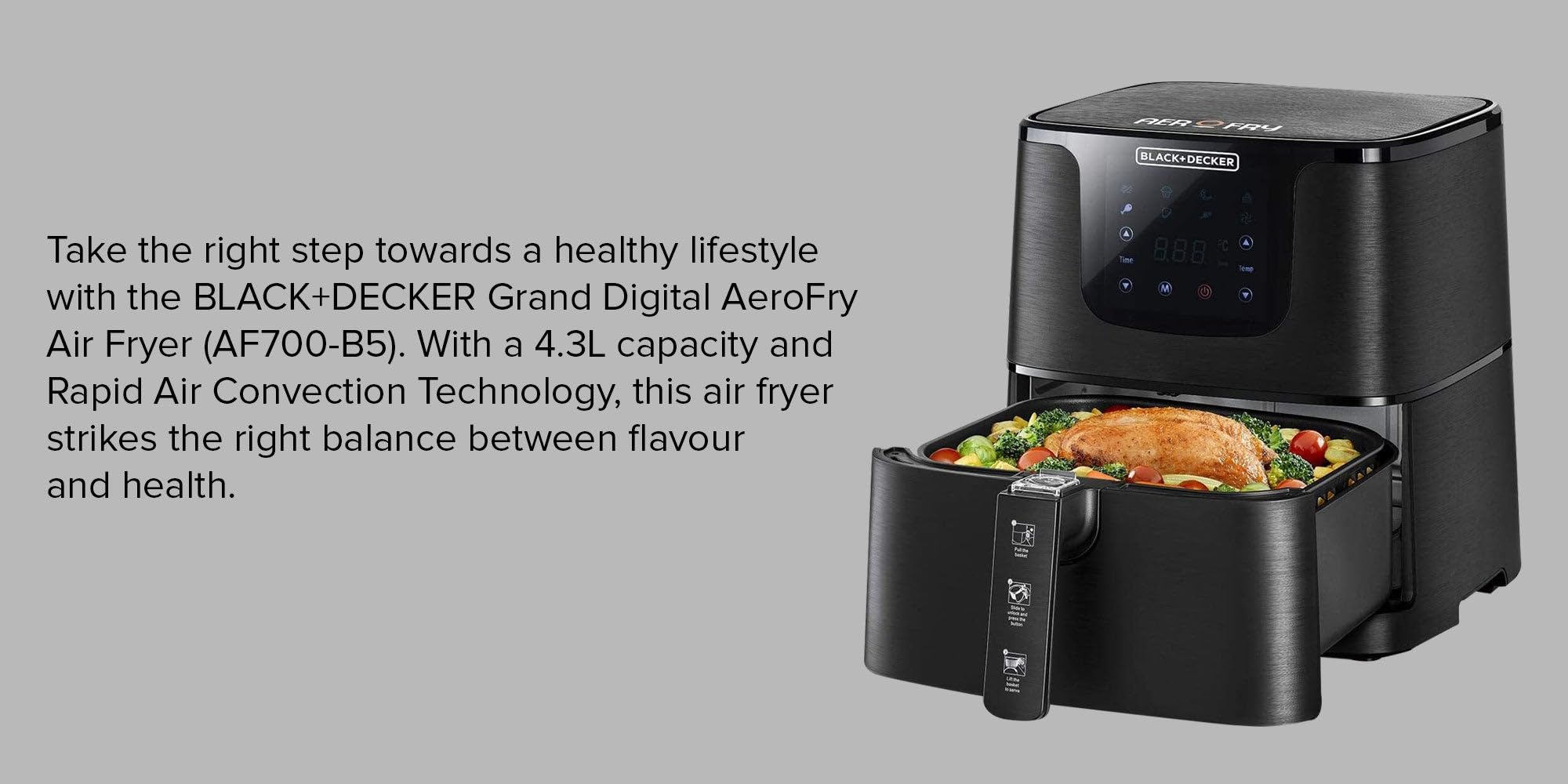  Black+decker af700 air fryer