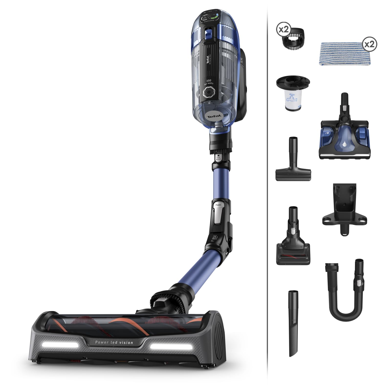  Tefal cordless vacuum aqua ty98co