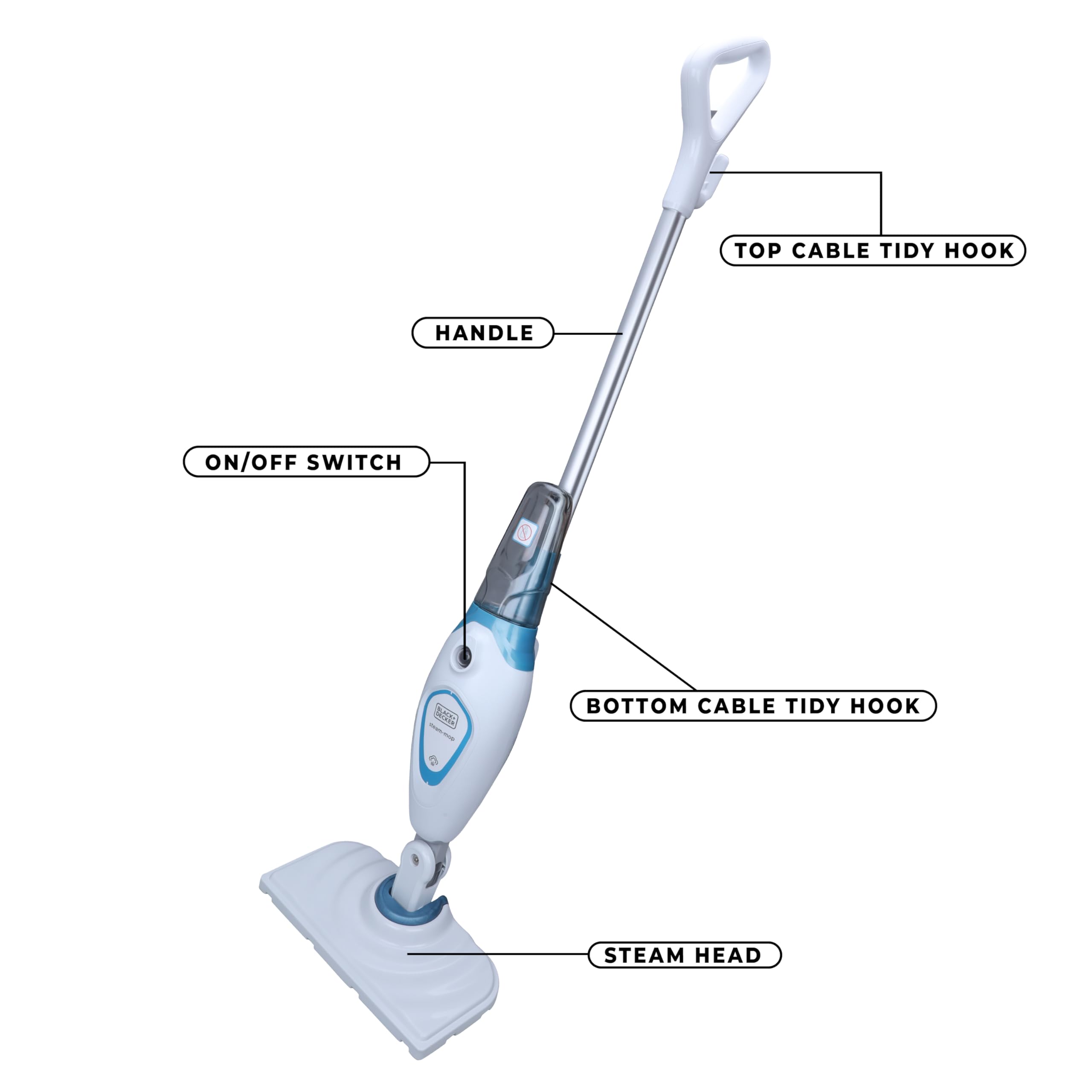  Black+decker steam mop fsm1605