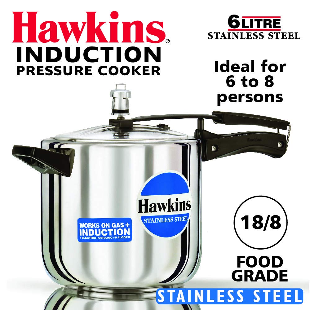  Hawkins stainless steel pressure cooker