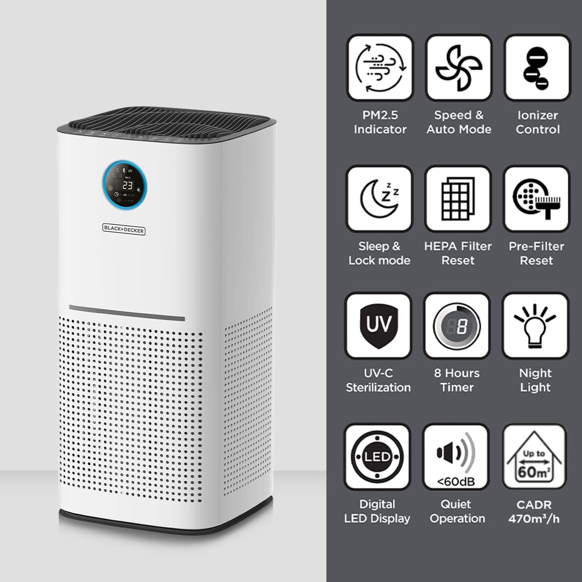  Black+decker ap3560 air purifier