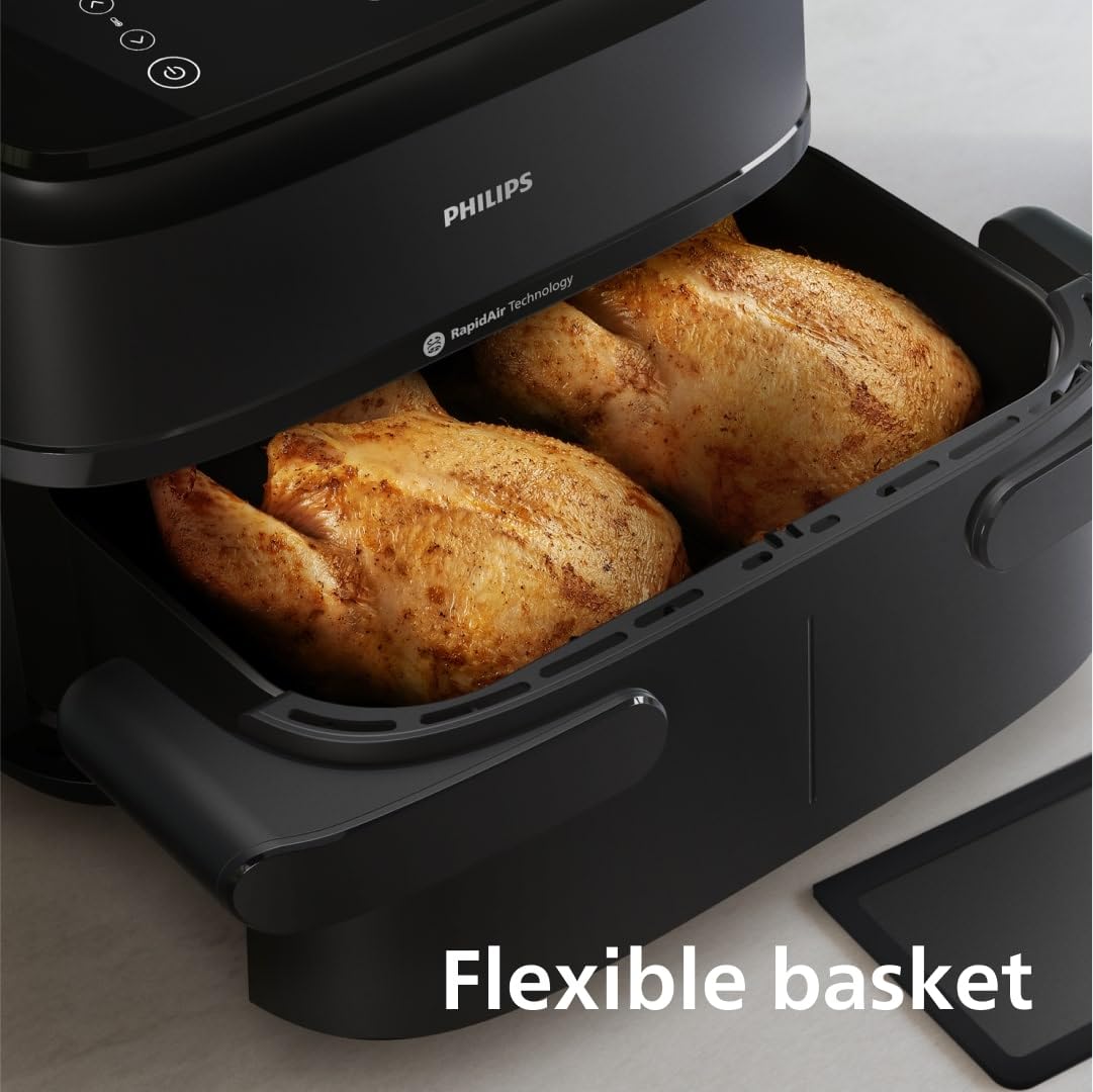  Philips na150 dual basket air fryer