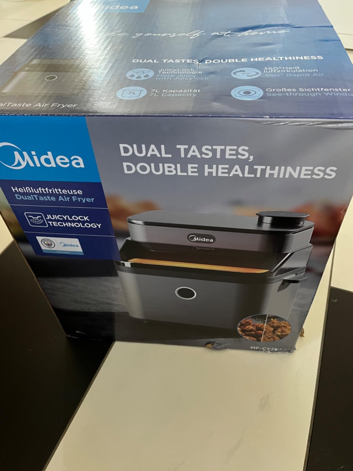  Midea air fryer cy75ab