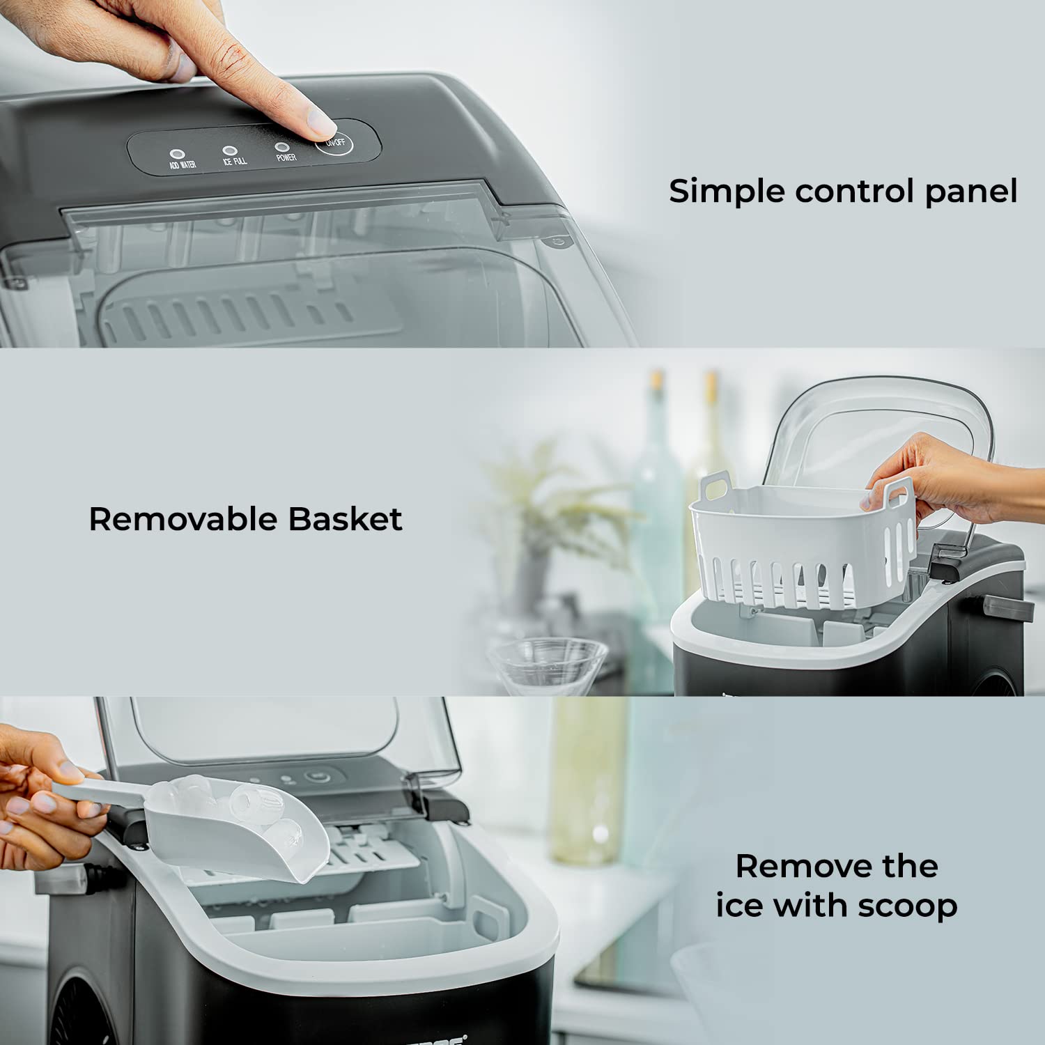  Geepas ice maker gim63053