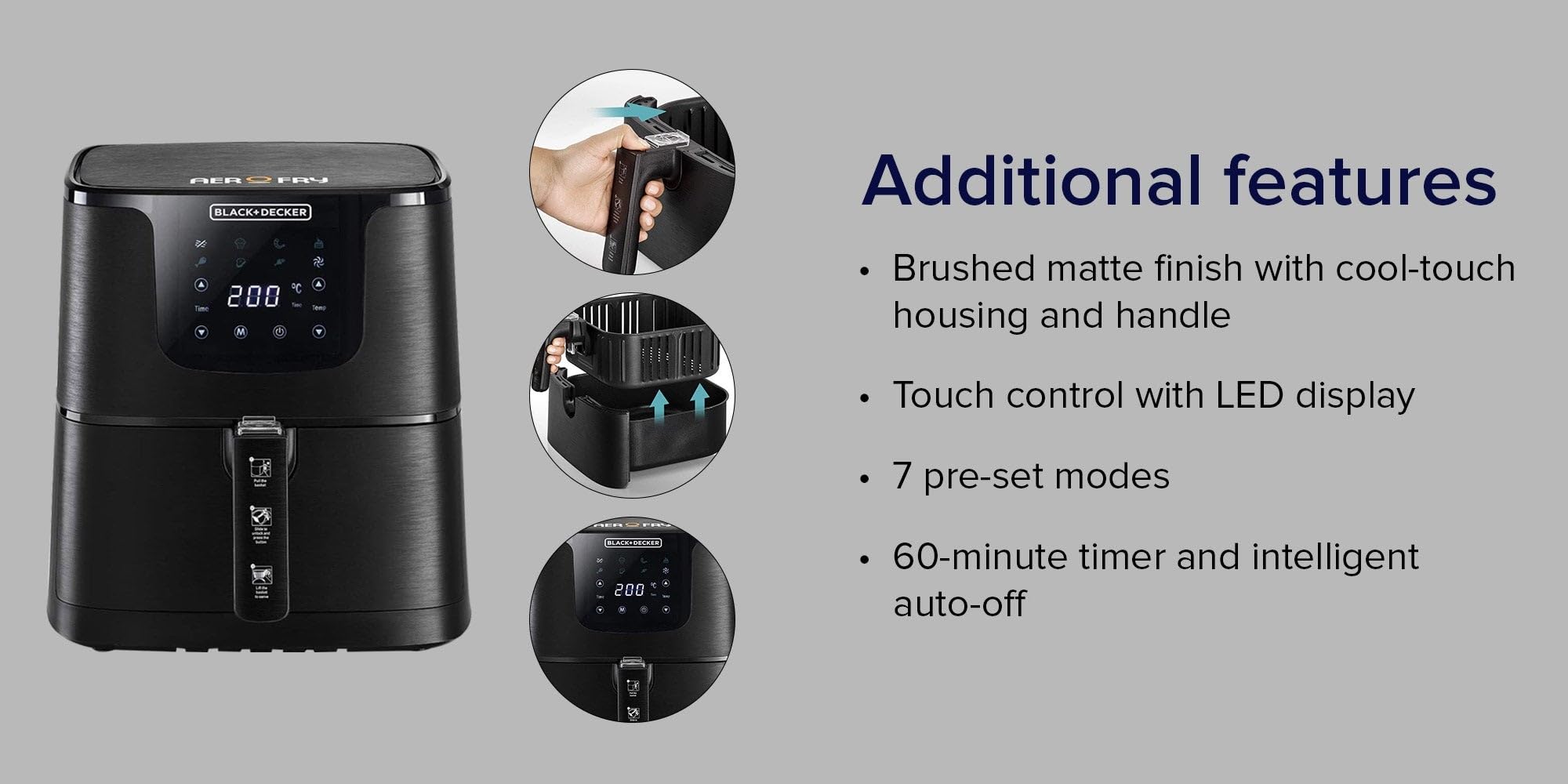  Black+decker af700 air fryer