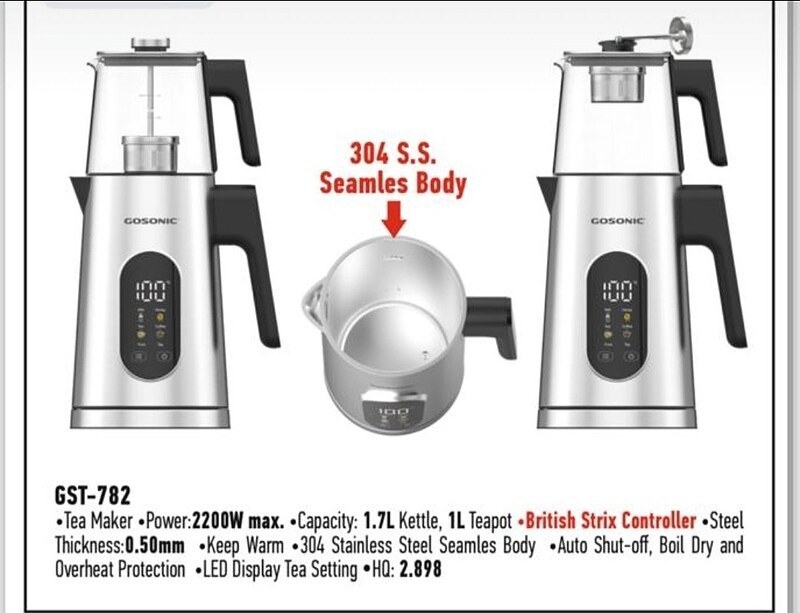  Gosonic tea maker gst782