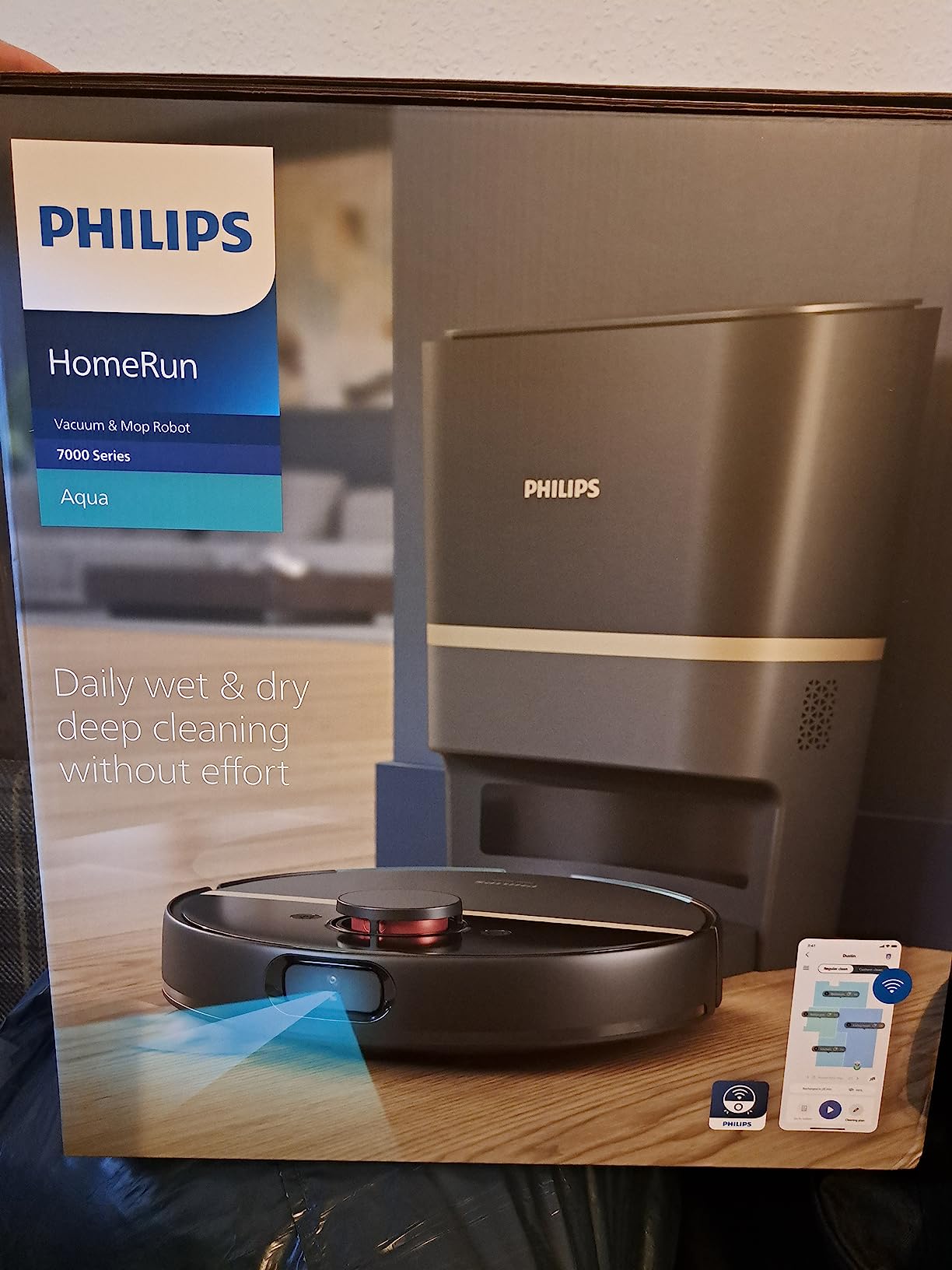  Philips mop robot vacuum xu7100