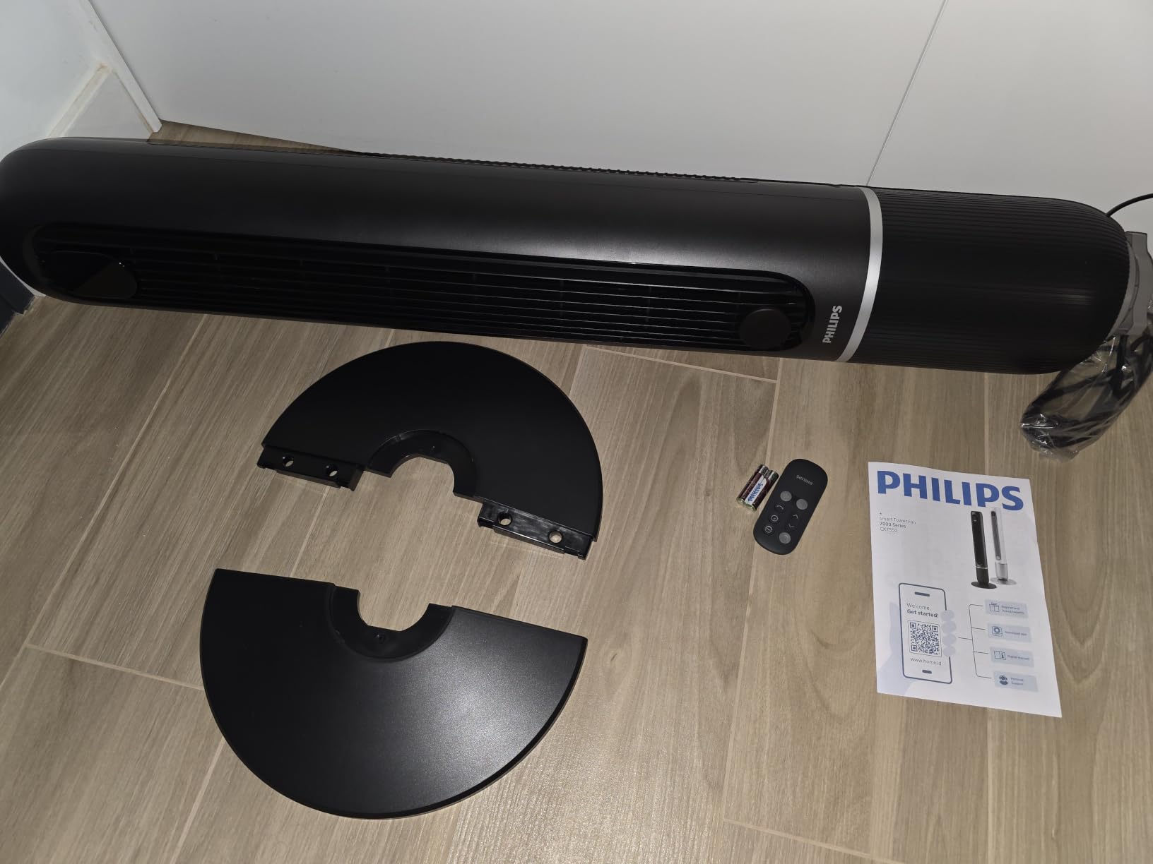  پنکه برجی فیلیپس مدل cx7550 با موتور DC و ریموت کنترل
