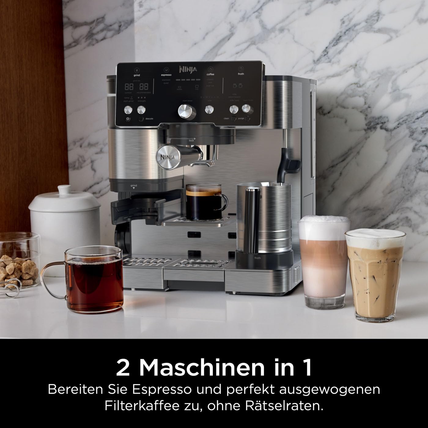  Ninja es501eu luxe essential espresso maker
