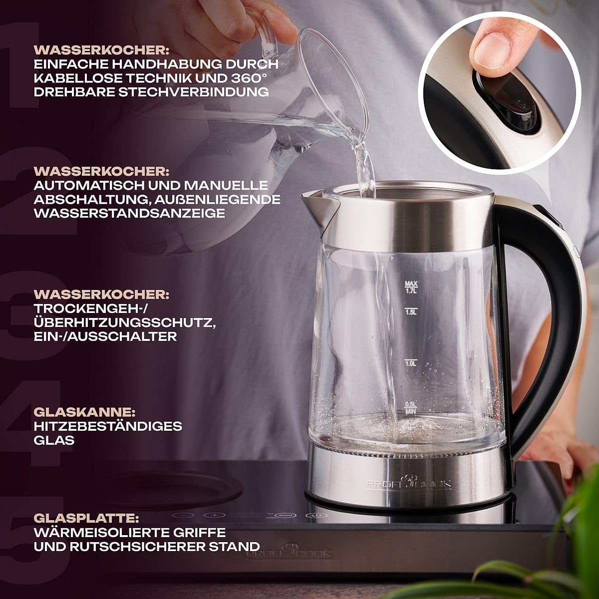  Proficook tea maker tks1056
