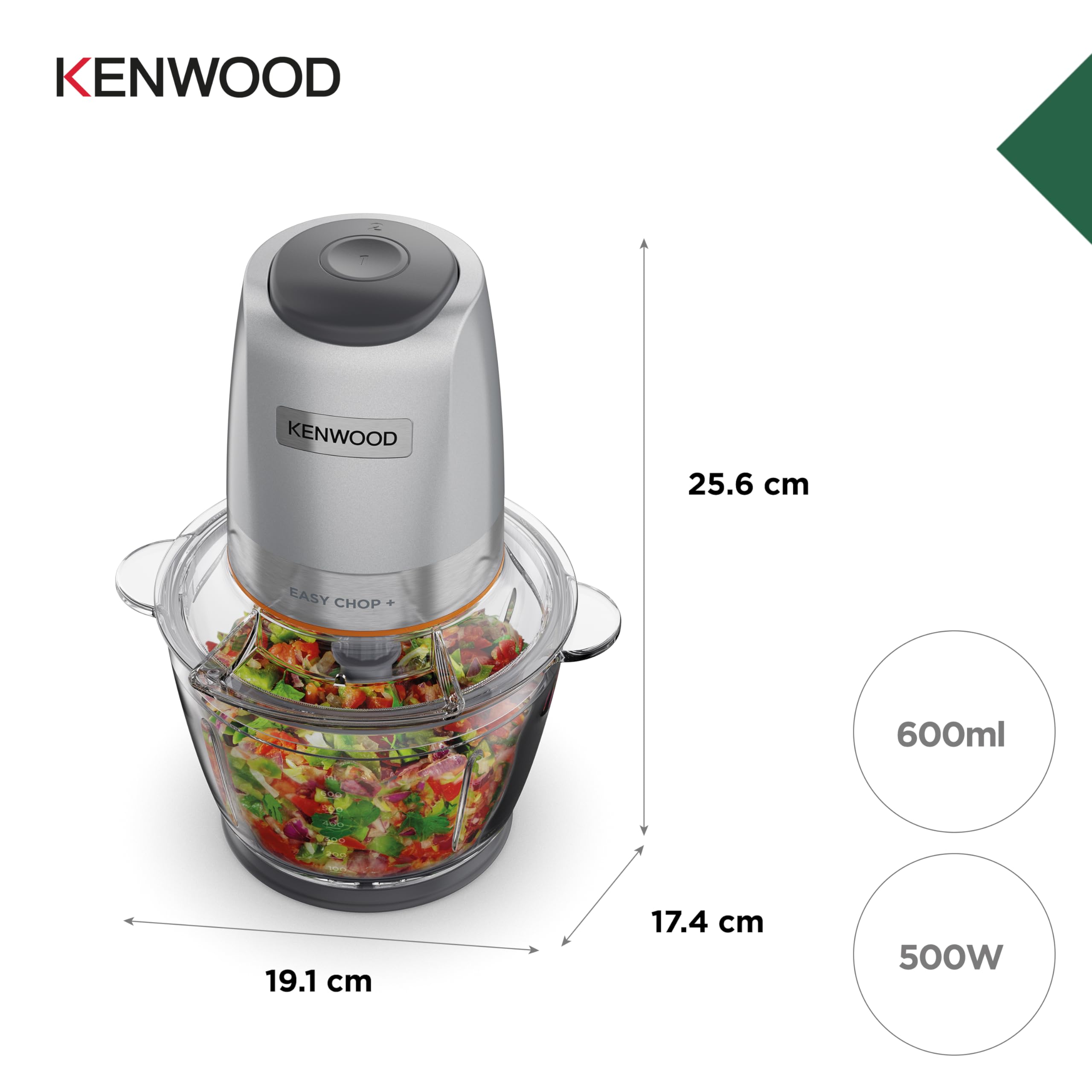  Kenwood chopper chp62.400si