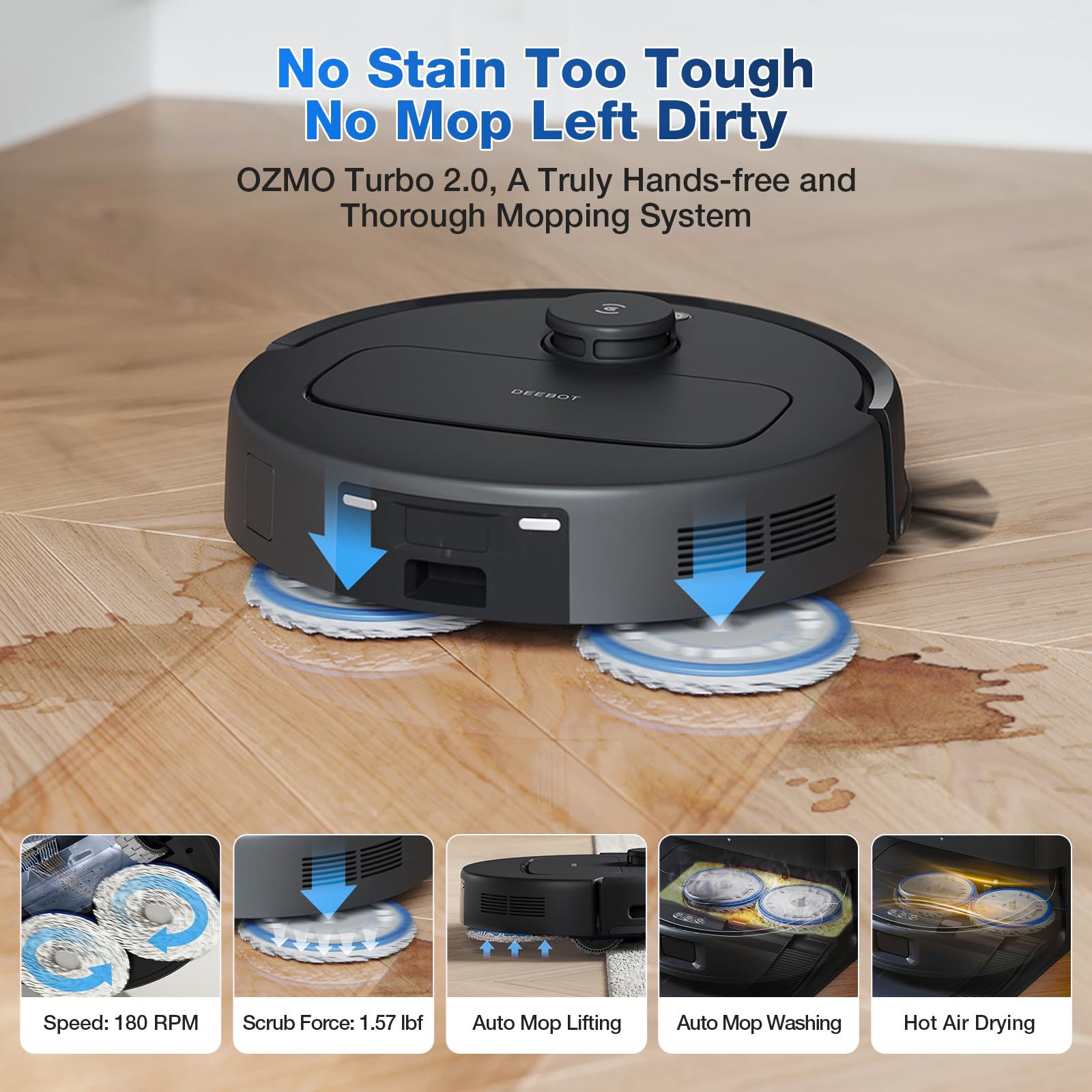  Ecovacs robot vacuum n30 pro omni