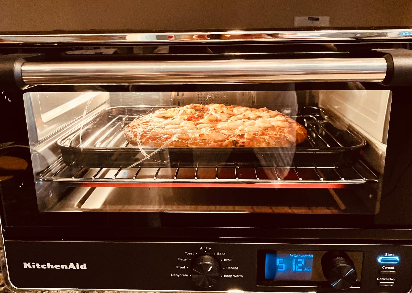  KitchenAid air fry oven kco124bm