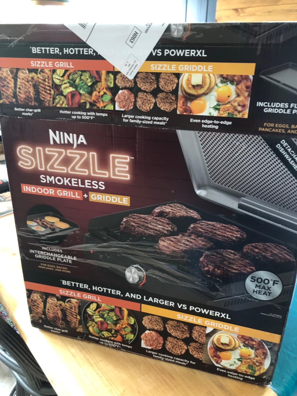  Ninja sizzle grill and griddle gr101