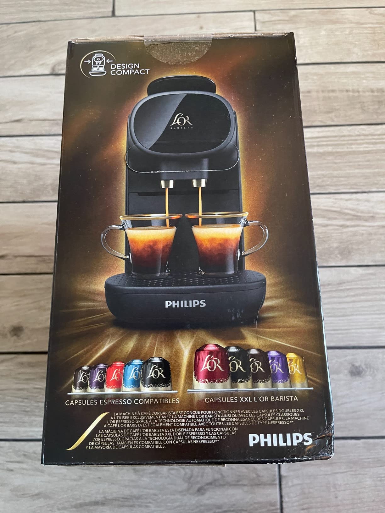  Philips lor barista capsule coffee maker 9012