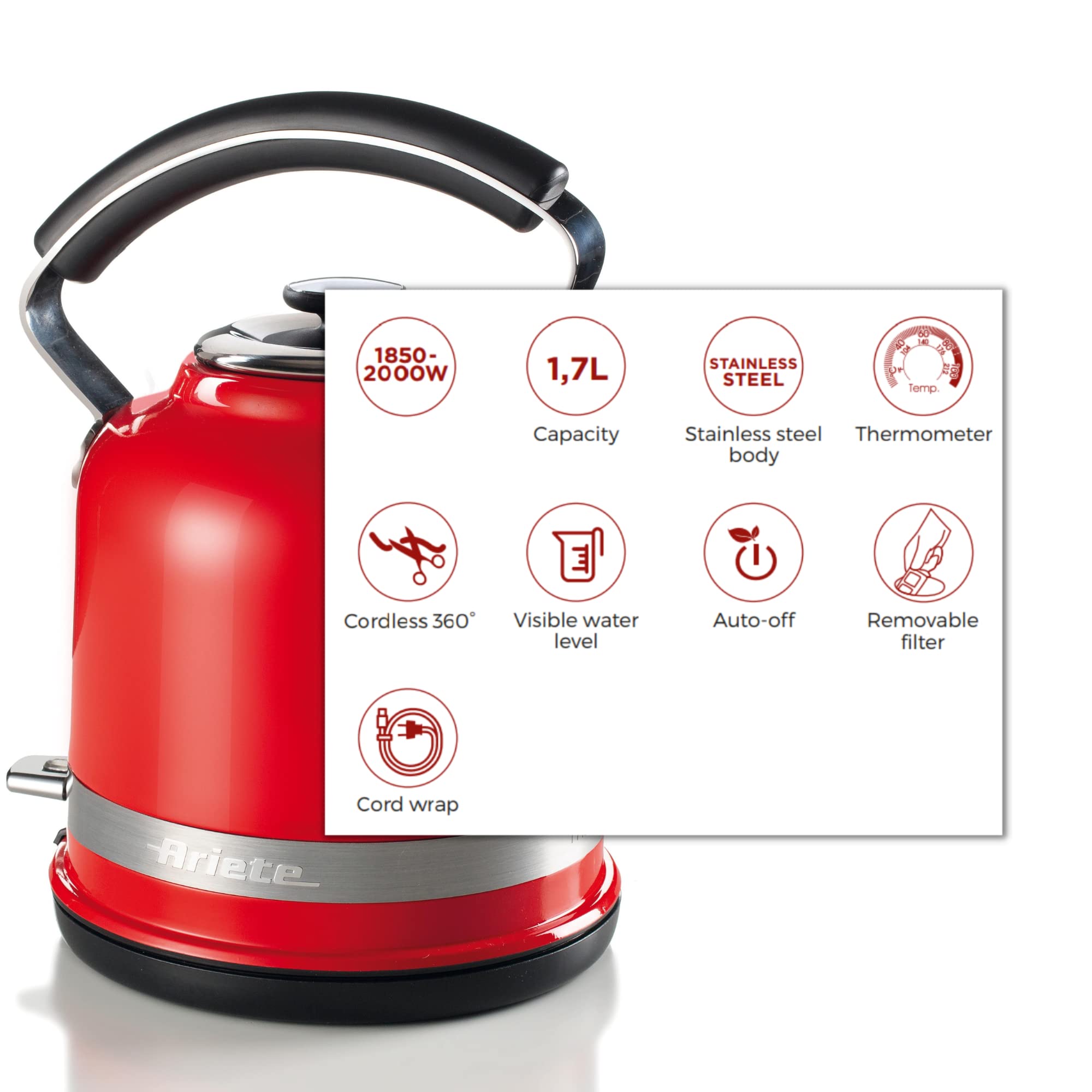  Ariete electric kettle 2854