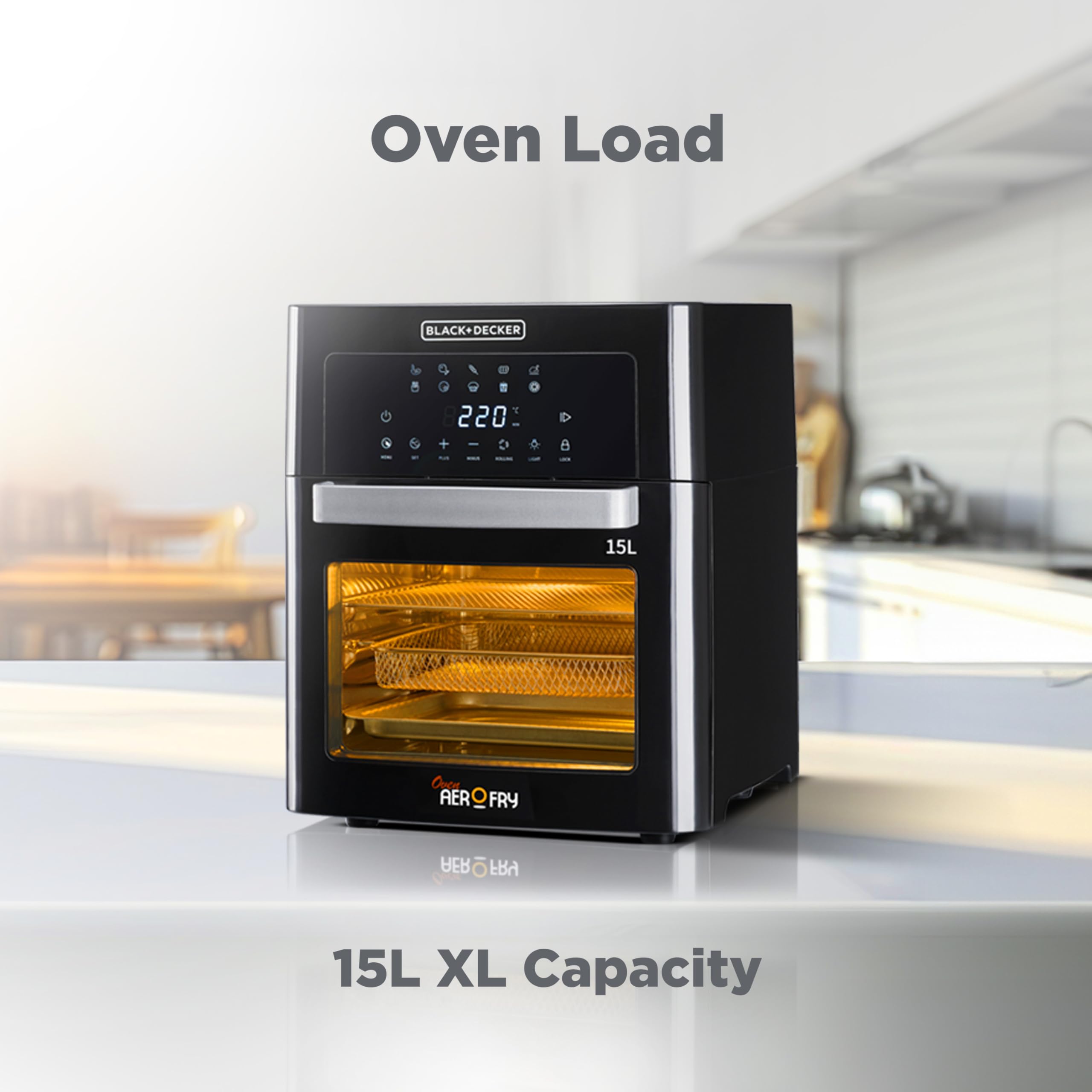  Black+decker aof150 air fryer oven