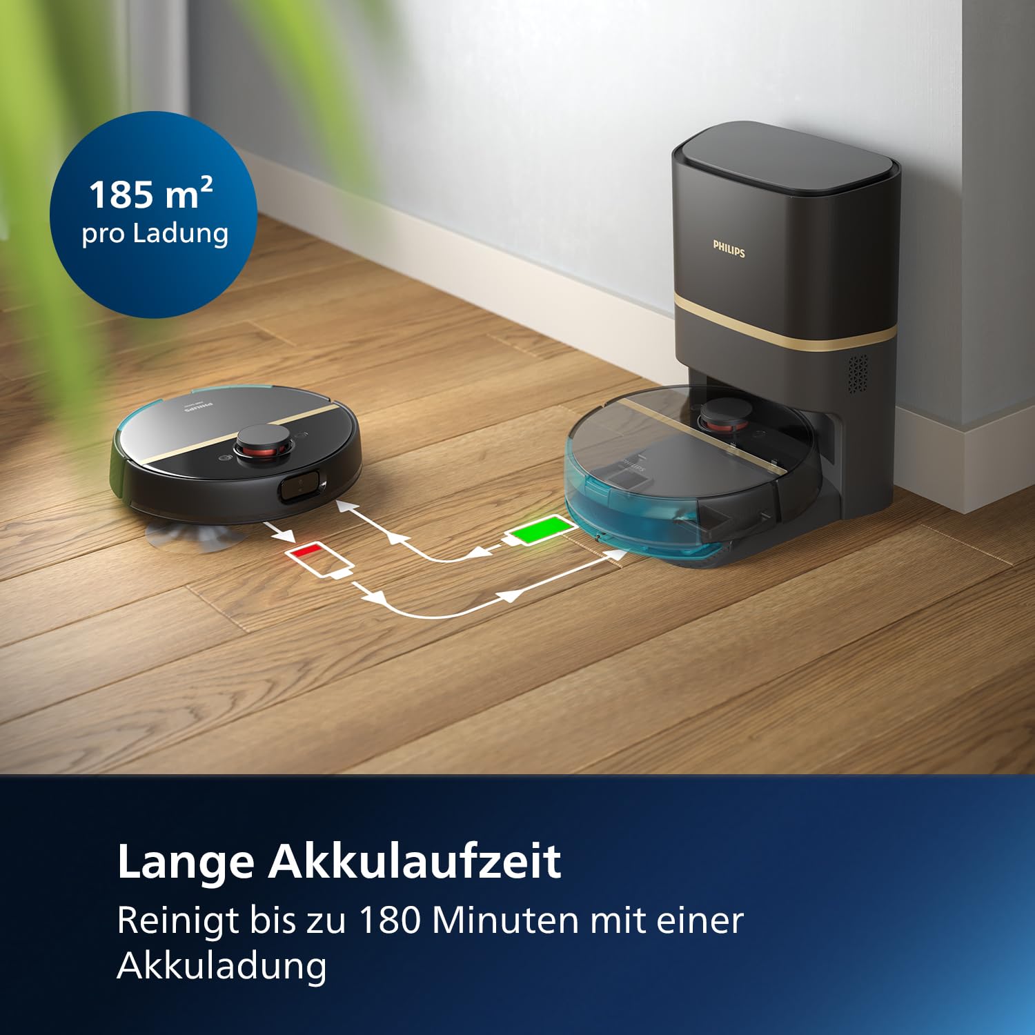  Philips xu7100 vacuum mop robot