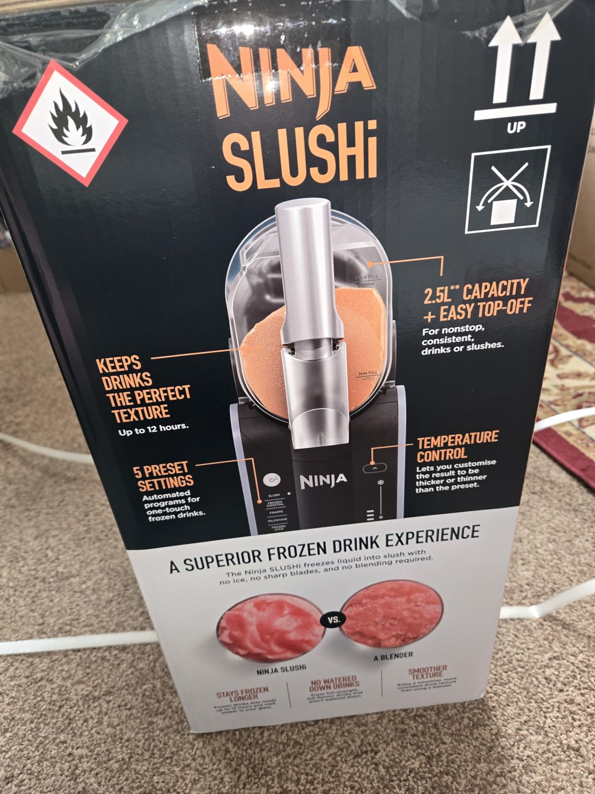  Ninja slushi fs301 frozen drinks maker