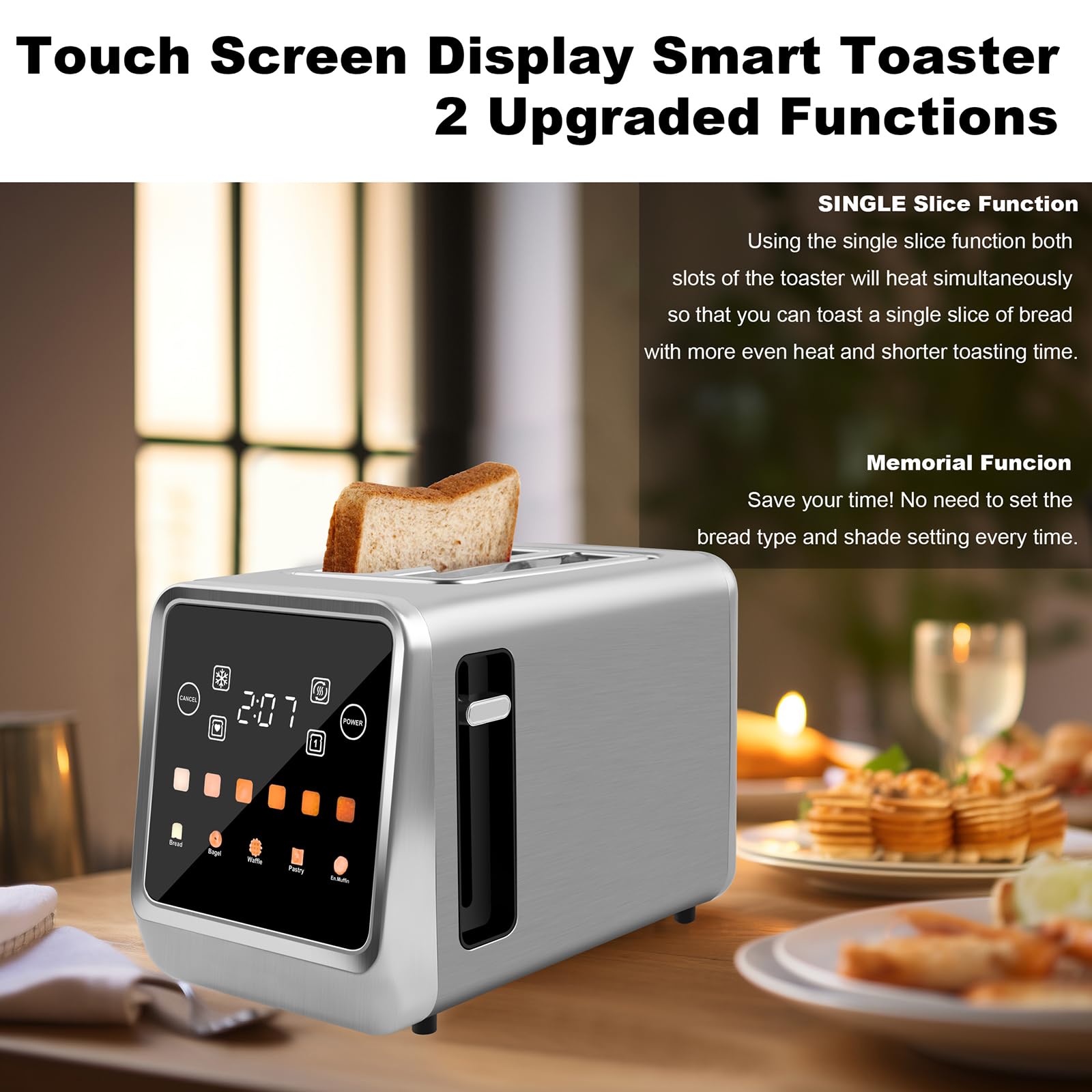  Nutricook digital toaster ts201