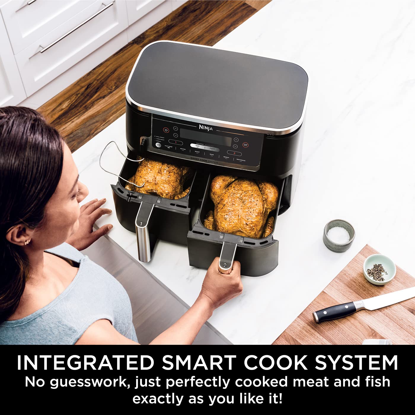  Ninja dual zone air fryer af451