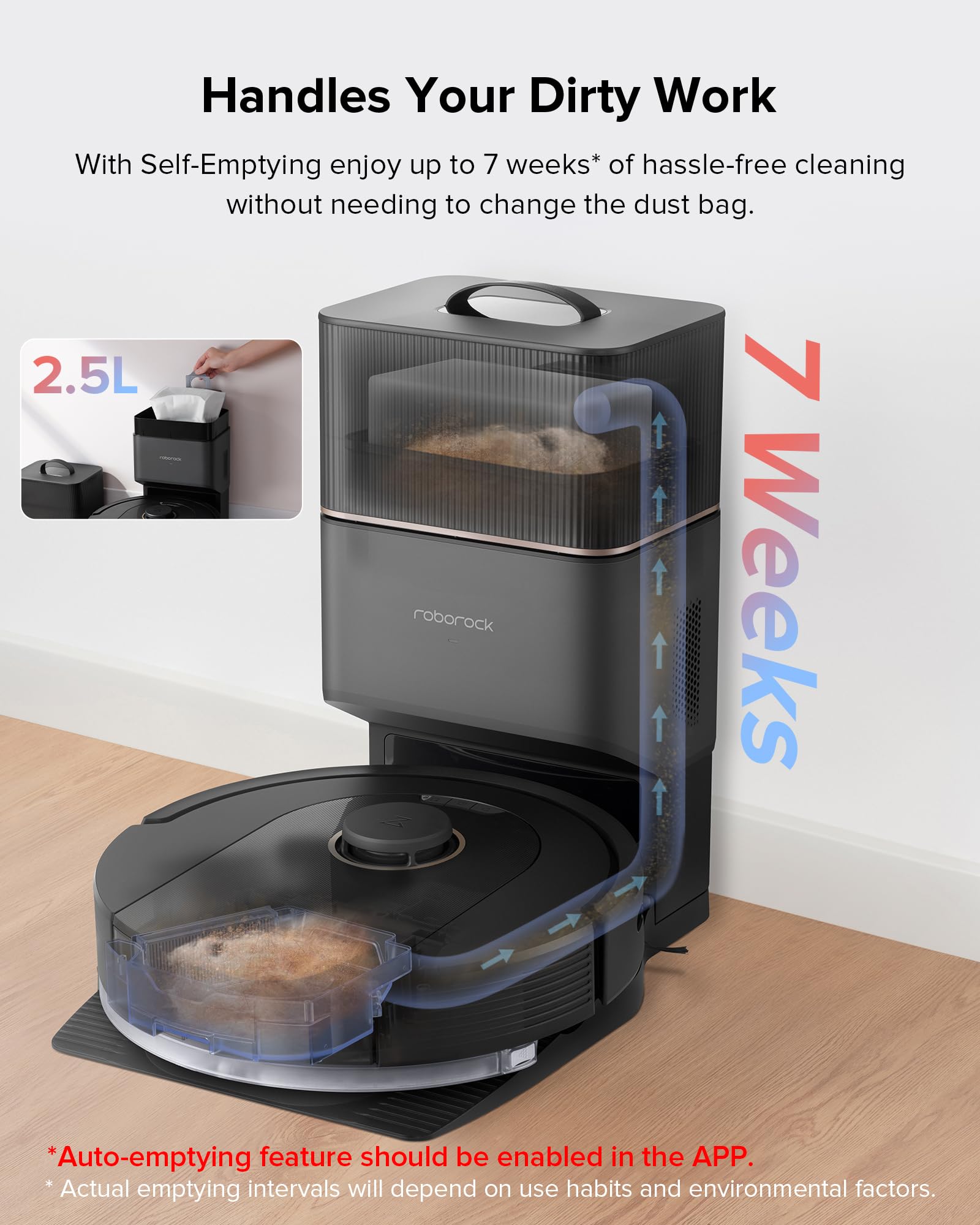  Roborock robot vacuum Q5 pro plus