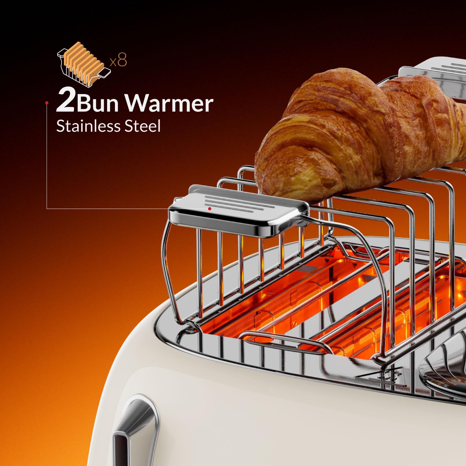  Feller 4slot toaster to490 