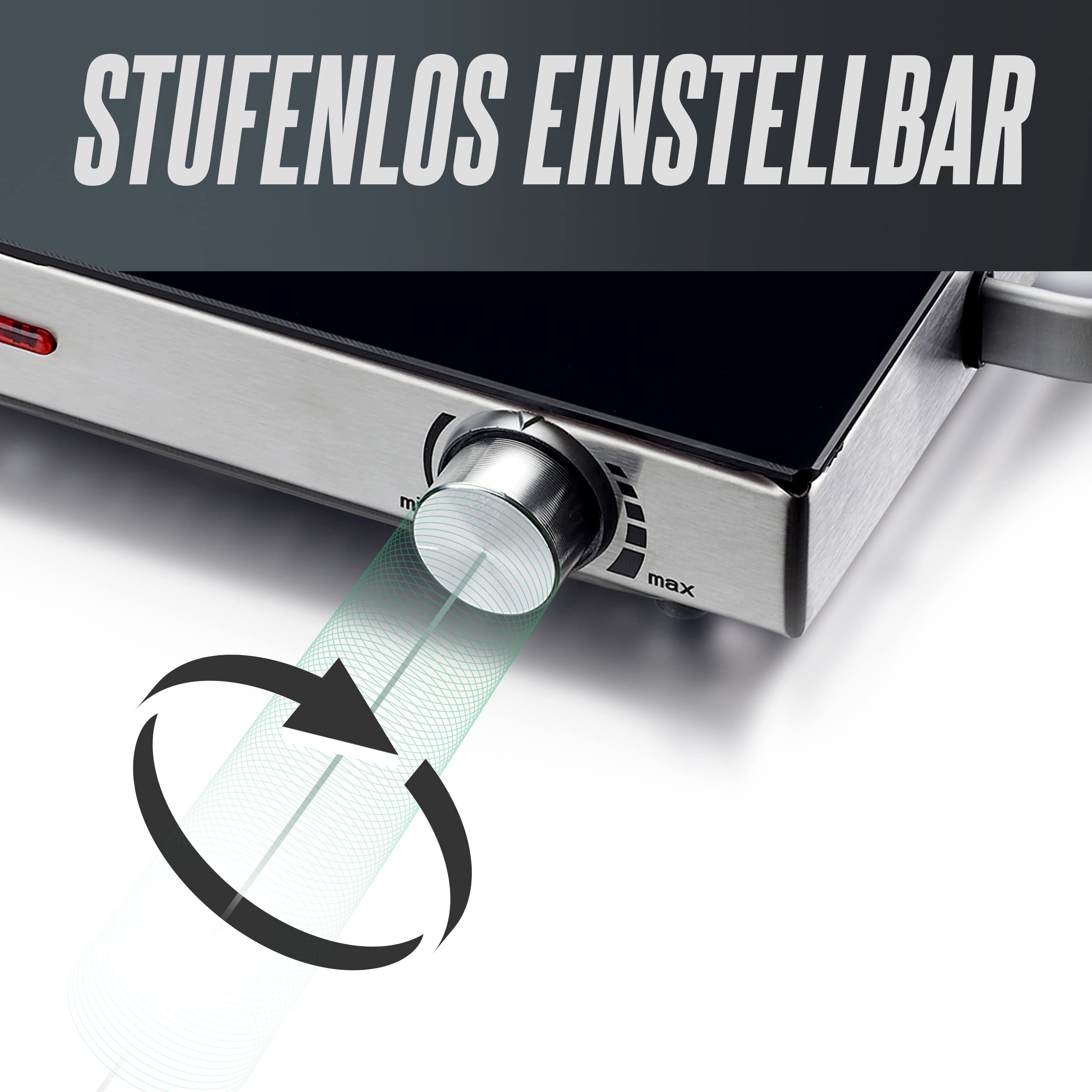  Heinrichs infrared hob glass 8695