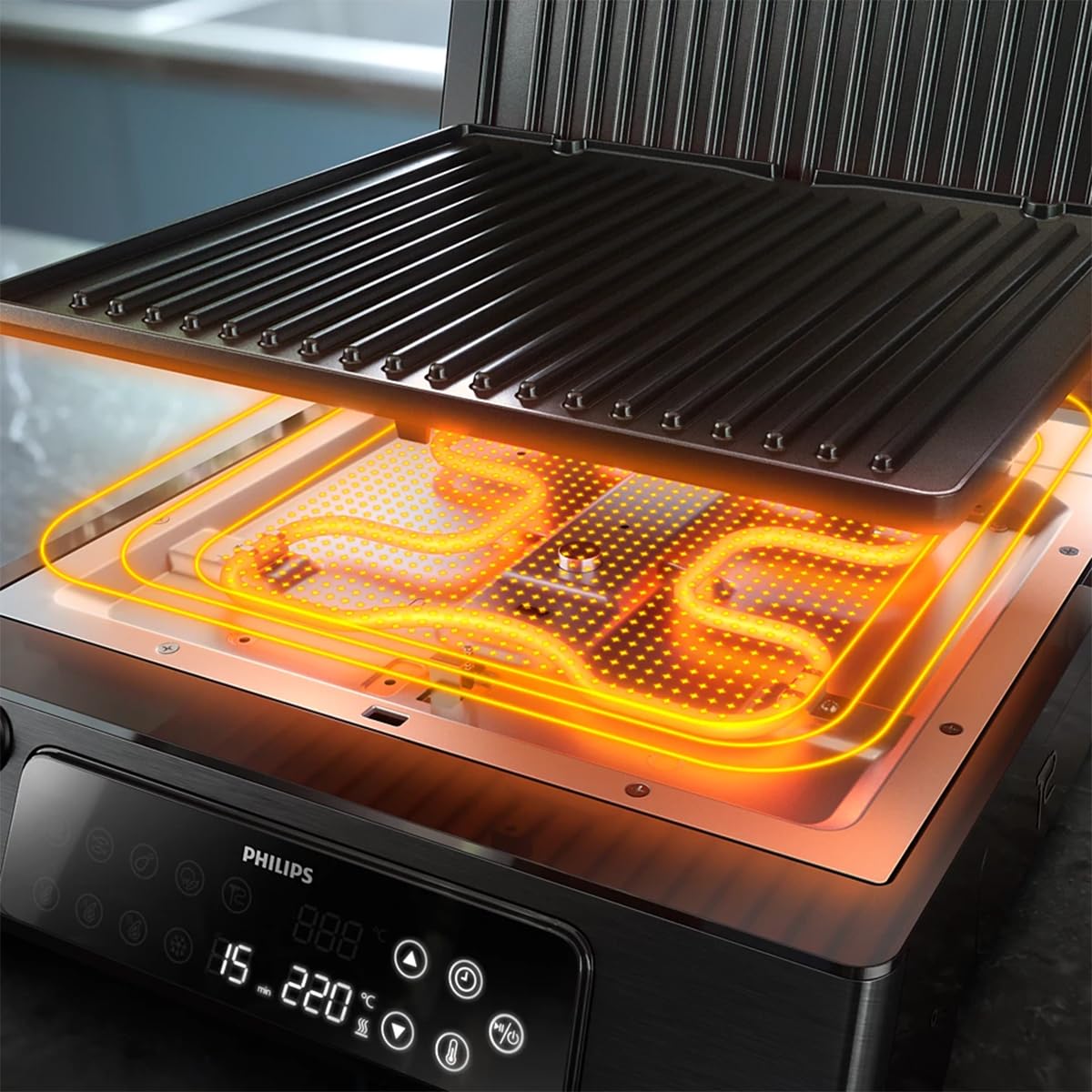  Philips contact grill hd6307